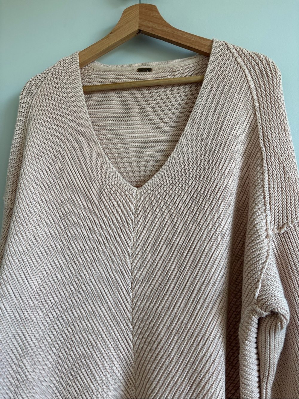 Free People La Brea V-Neck Sweater - Picture 4 of 8